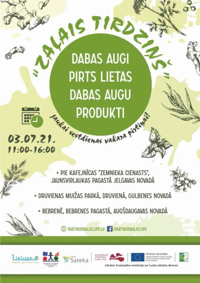 Aicinām jūlijā uz pirts lietu “Zaļo tirdziņu”!