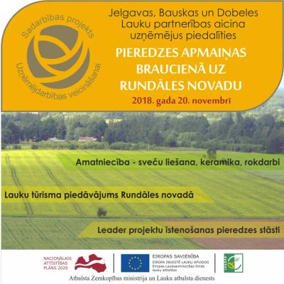 Pieredzes apmaiņas brauciens pa Rundāles novadu