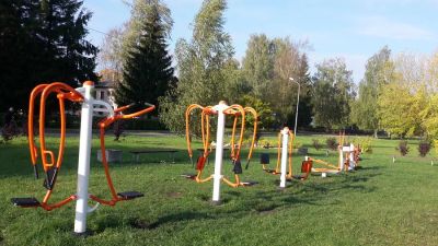 Projekts "Brīvdabas āra trenažieru uzstādīšana Jelgavas novada Kalnciema, Lielplatones, Sesavas un Jaunsvirlaukas pagastos”