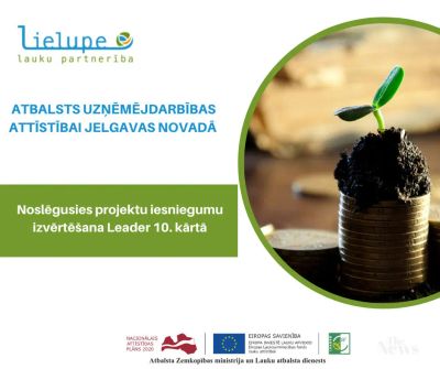 Noslēgusies Jelgavas un Ozolnieku novadu sabiedrības virzītas vietējās attīstības stratēģijas ieviešanas 10. kārtas projektu iesniegumu izvērtēšana