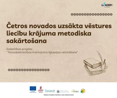Četros novados uzsākta vēstures liecību krājuma metodiska sakārtošana