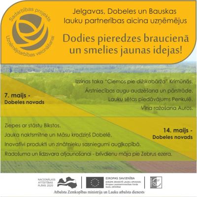 Dodies pieredzes braucienā, smelies jaunas idejas un satiec jaunus sadarbības partnerus!