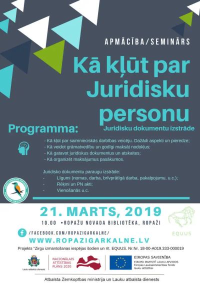 Kā kļūt par Juridisku personu un Juridisko dokumentu izstrāde