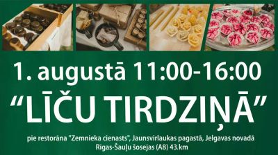 Nāc un iepērcies pie vietējiem ražotājiem “LĪČU TIRDZIŅĀ”!