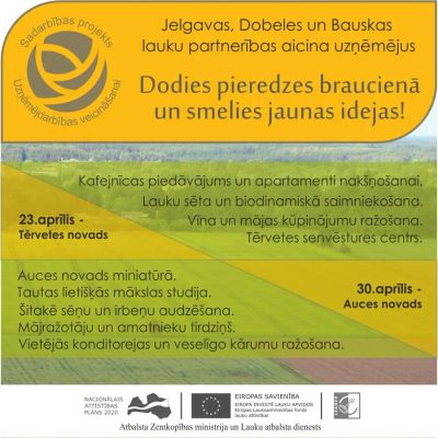 Dodies pieredzes braucienā un smelies jaunas idejas!