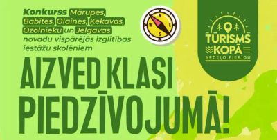 Piedalies skolēnu konkursā “Aizved klasi piedzīvojumā!”
