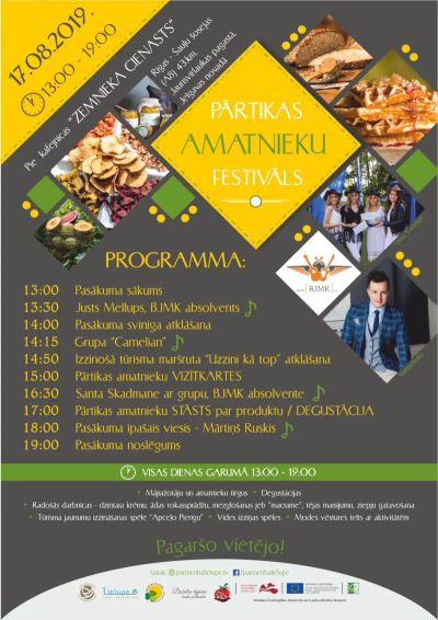 Pagaršo vietējo Pārtikas amatnieku festivālā!